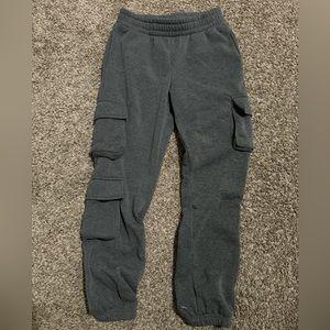 buttery soft cargo sweatpants